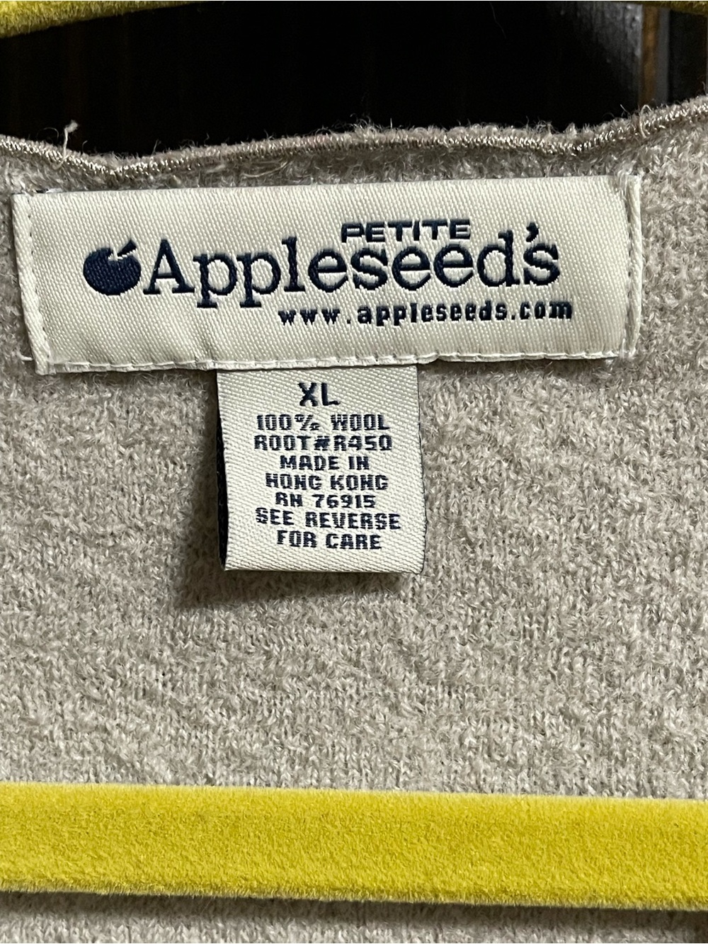 Appleseed's Cream Scallop-Edge Button Cardigan with Floral Cutouts - Picture 5 of 5